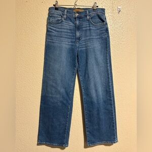JOE'S JEANS The Blake Jeans High Rise Wide‎ Leg Crop Size 28